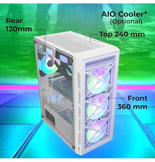 Zeb Aero Gaming Desktop