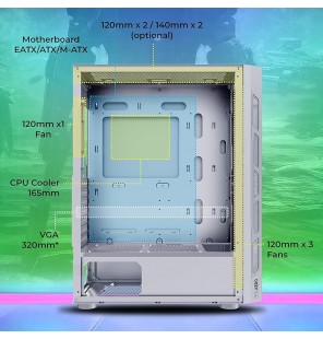 Zeb Aero Gaming Desktop