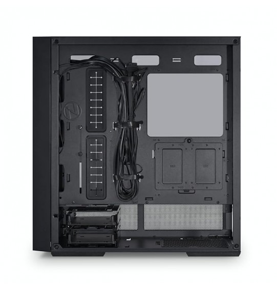 Lian Li Lancool 206 Mid-Tower Computer Case/Gaming Cabinet - Black | Support ATX/Micro-ATX/Mini-ITX | Pre-Installed 2 x 160mm PWM (ARGB) Fans - G99.LAN206RX.in