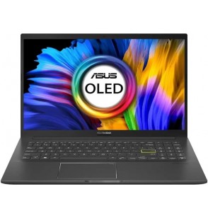 ASUS AMD VivoBook K15 OLED 2022 Ryzen 5 Hexa Core 5500U Gen Processor - (8 GB RAM | 1 TB HDD | 256 GB SSD | Windows 11 Home KM513UA-L502WS Thin and Light Laptop 15.6 inches Screen, Indie Black, 1.80 kg, with MS Office)