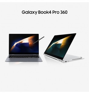 Samsung Galaxy Book4 Pro 360 (Intel Core Ultra 7 155H Processor | 16GB RAM  |512GB SSD |Moonstone Gray | 2 in 1 Laptop| Windows 11 Home| MS Office 2021| S-Pen Included)16" Dynamic AMOLED 2X TouchScreen