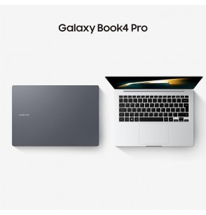 Samsung Galaxy Book4 Pro (Intel Core Ultra 5 125H Processor | 16GB RAM | 512GB SSD | Windows 11 Home | MS Office 2021 | Fingerprint Reader | Platinum Silver )14" Dynamic AMOLED 2X Touchscreen