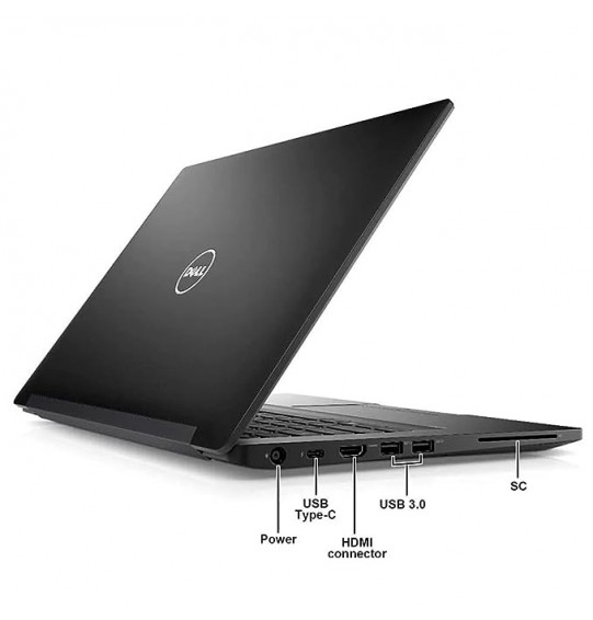 (Refurbished) Dell Latitude Laptop 7480 (Intel Core i5 - 7300u Processor 7th Gen Processor | 16 GB Ram | 256 GB SSD | 1.48KG | Windows 10 Pro | Black) 14.1 Inches Display