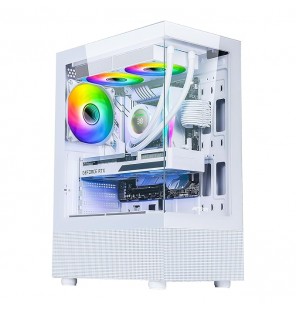 Gandiva Gaming Desktop computer (Intel Core i7-14700K Gen Processor | Corsair Vengence 32GB DDR5 5200MHZ RAM | XPG 1TB NVME Gen4 SSD | GigaByte RTX4060TI Twin EDGE 16GB TRIPLE FAN Graphics card)