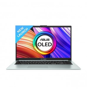 ASUS Vivobook Go 15 (OLED) 2023, AMD Ryzen 3 7320U Gen Processor, 15.6" (39.62 cm) FHD Screen OLED, Thin & Light Laptop (8GB RAM | 512GB SSD | Windows 11 | Office 2021 | Alexa Built-in | Backlit KB | Green Grey | 1.63 kg), E1504FA-LK323WS