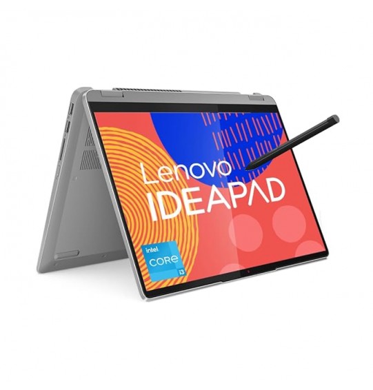 (Refurbished) Lenovo IdeaPad Flex 5 2-in-1 Laptop (Intel Core i3 1315U Gen Processor | 8GB RAM | 512GB SSD | Windows 11 | Office 2021 | Backlit KB | FPR | FHD Camera | Alexa |1 Year Warranty | Arctic Grey | 1.5Kg) 14"(35.5cm) Display