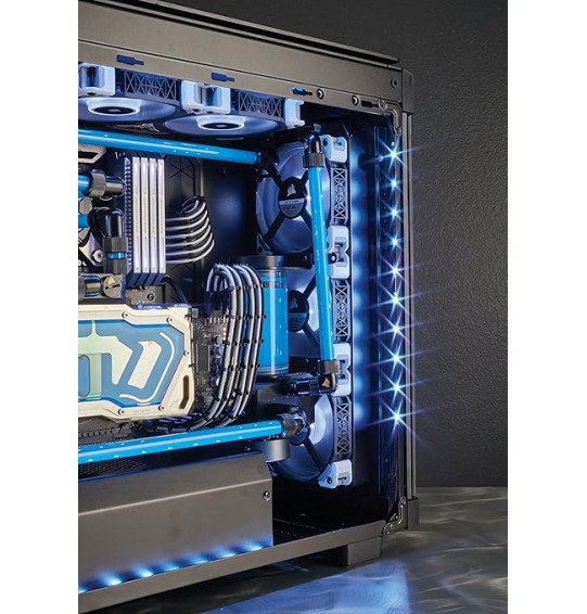 Corsair Obsidian 500D Mid-Tower Case, Smoked Tempered Glass, Aluminum Trim