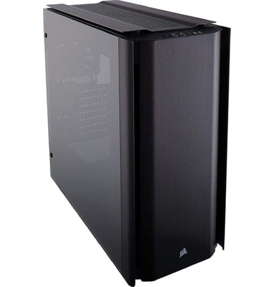 Corsair Obsidian 500D Mid-Tower Case, Smoked Tempered Glass, Aluminum Trim