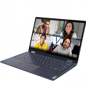 (Refurbished) Lenovo Yoga 6 AMD Ryzen 5 5500U Gen Processor 13.3" Screen(33.782cm) FHD IPS 2-in-1 Convertible Touchscreen Laptop (16GB RAM  | 512GB SSD | Windows 11 | Office 2021 | Backlit Keyboard | Fingerprint Reader | Abyss Blue | 1.31Kg)