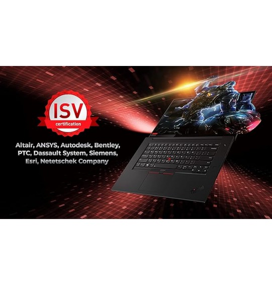 (Refurbished) Lenovo ThinkPad P14s Mobile Workstation Thin and Light Laptop (AMD Ryzen 7 PRO 5850U | 16GB RAM | 512GB SSD | Windows 10 Pro | AMD Radeon Graphics | Backlit | Black | 1.55Kg)  14 inches FHD Display