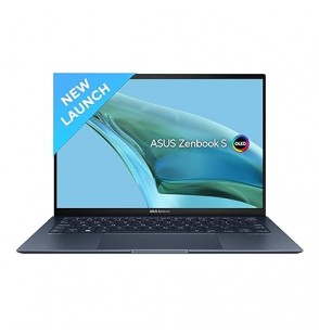 ASUS Zenbook S 13 OLED (2023), 1kg Weight & 1cm Thin, Intel Core EVO i5 13th Gen Processor, 13.3 Inch 2.8K OLED Screen, Thin & Light Laptop (16GB RAM | 512GB SSD | Iris Xe | Windows 11 | Office 2021 | 63WHrs | Blue), UX5304VA-NQ541WS