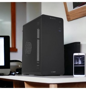 SQUAREONE Jack of All Trades Plus Core i3 6th Gen/8GB Ram/1000GB HDD/128GB SSD/WiFi/BT/gt 610 2GB Graphic Card/Norton Antivirus Zeb Myst Cabinet