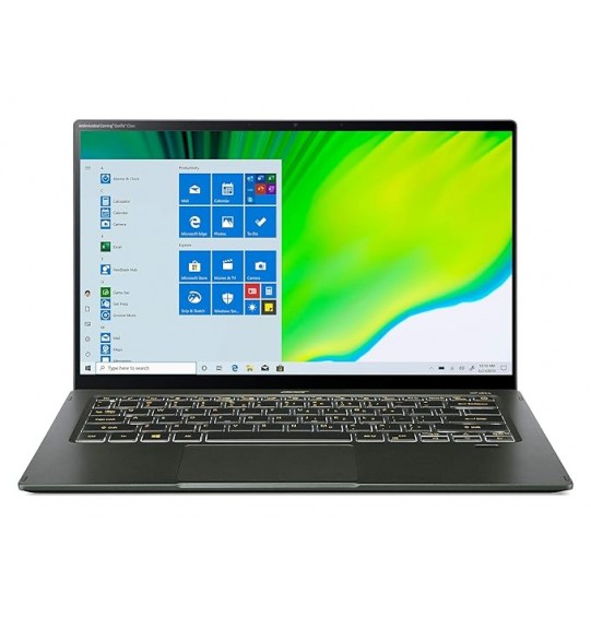 (Renewed) Acer Swift 5 Thin and Light Laptop (Intel i5 11th Gen Processor | 8 GB RAM | 512 GB SSD | Windows 10 Home | Mist Green | 1.05 Kg) 14-Inch (35.56 cms) Touchscreen 1280 x 720 Pixels