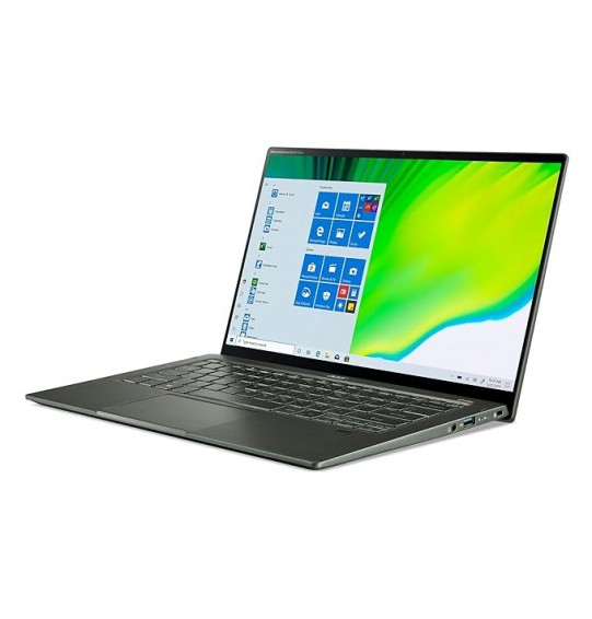 (Renewed) Acer Swift 5 Thin and Light Laptop (Intel i5 11th Gen Processor | 8 GB RAM | 512 GB SSD | Windows 10 Home | Mist Green | 1.05 Kg) 14-Inch (35.56 cms) Touchscreen 1280 x 720 Pixels