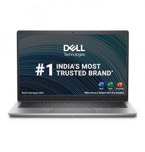 Dell 14 Thin & Light Laptop (12th Gen Intel Core i3-1215U Gen Processor | 8GB RAM | 512GB SSD | Intel UHD Graphics | Windows 11 + MSO'21 | Grey | 1.48kg) 14.0"(35.56cm) FHD Display