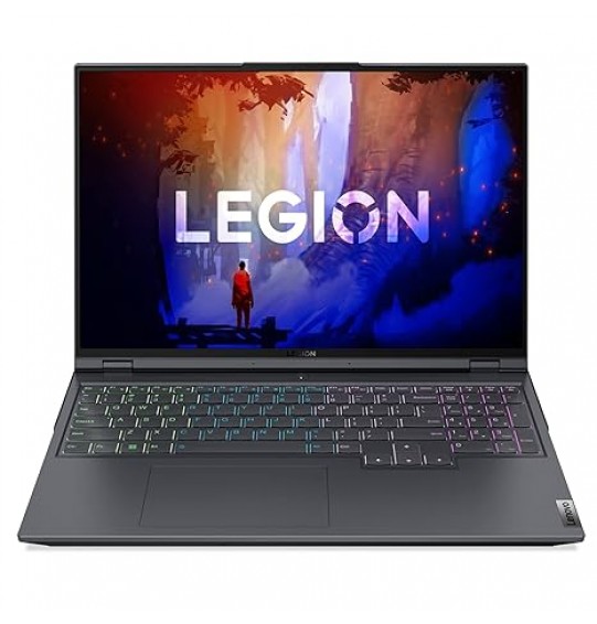 Lenovo Legion 5 Pro AMD Ryzen 7 6800H Gen Processor 16"Screen (40.64cm) QHD IPS 165Hz 500Nits Gaming Laptop (32GB RAM | 1TB SSD | Windows 11 | Office 2021 | NVIDIA RTX 3070 8GB | Alexa | 3 Month Game Pass | Storm Grey | 2.49Kg), 82RG00AGIN