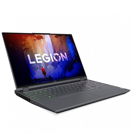 Lenovo Legion 5 Pro AMD Ryzen 7 6800H Gen Processor 16"Screen (40.64cm) QHD IPS 165Hz 500Nits Gaming Laptop (32GB RAM | 1TB SSD | Windows 11 | Office 2021 | NVIDIA RTX 3070 8GB | Alexa | 3 Month Game Pass | Storm Grey | 2.49Kg), 82RG00AGIN