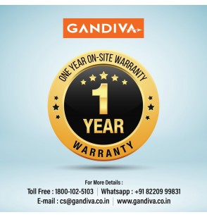 Gandiva® Economical CI32ND Desktop Computer(Intel Core I3 2nd Gen CPU Processor | 16GB DDR3 RAM | 120GB SSD+500GB HDD | DVD)Windows 10&MS Office(Trial Version)& Antivirus(Free Version) 