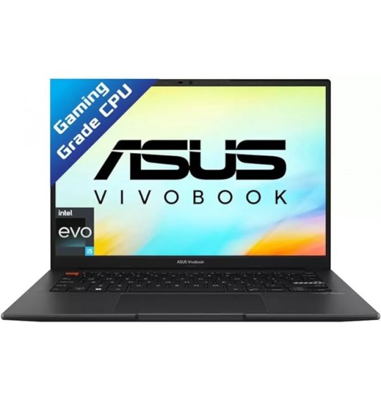 (Refurbished) ASUS Vivobook S 14 Thin and Light Laptop (Intel EVO H-Series Intel Core i5 12th Gen Processor | 16 GB RAM | 512 GB SSD | Windows 11 Home | Indie Black | 1.50 Kg) 14 inch"Screen