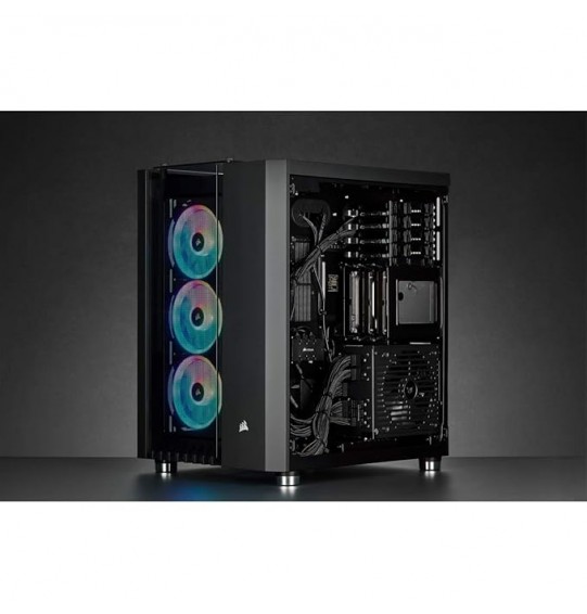 CORSAIR Crystal Series 680X RGB High Airflow Tempered Glass ATX Smart Case, Black