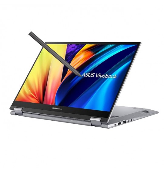 (Refurbished) ASUS Vivobook S 14 Flip , 14-inch (35.56 cms) FHD Screen+ 16:10 Touch, AMD Ryzen 5 5600H Gen Processor, (16 GB RAM / 512 GB SSD)