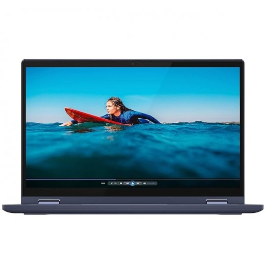 (Refurbished) Lenovo Yoga 6 AMD Ryzen 7 4700UGen Processor 13.3 inches Screen (33.78 cms) Full HD IPS 2-in-1 Touchscreen Laptop (16GB RAM | 512GB SSD | Windows 10 | MS Office 2019 | Fingerprint Reader | Abyss Blue | Fabric Surface | 1.32Kg), 82FN004QIN