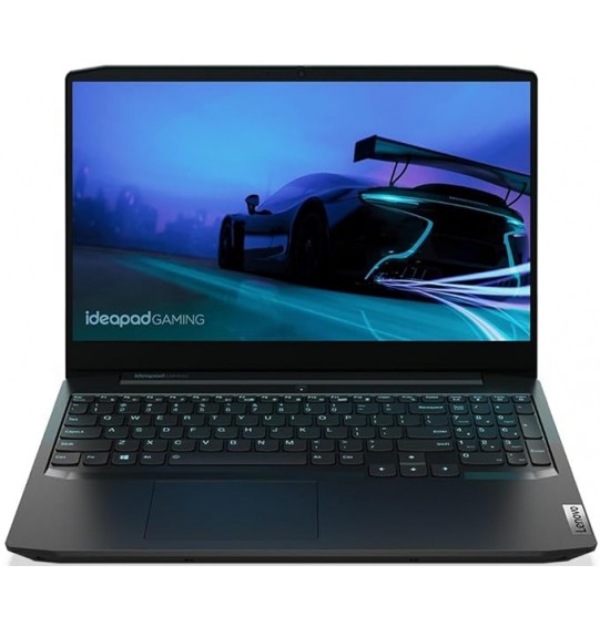 (Refurbished) Lenovo IdeaPad Gaming 3 Laptop (AMD Ryzen 5 5600H Gen Processor | 16GB RAM | 512GB SSD | Windows 11 | Office 2021 | NVIDIA GTX 1650 4GB | Alexa | 3 Month Game Pass | Shadow Black | 2.25Kg | Shadow Black), 15.6" (39.62cm) FHD Display