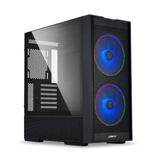 LANCOOL 206 - Lian Li Gaming Desktop (Black Color)