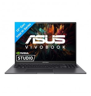 ASUS Creator Series Vivobook 16X 2023, Intel Core i5-13500H 13th Gen Processor, 16.0-inch FHD Screen+ 120Hz, Laptop (16GB RAM | 512GB SSD | NVIDIA Geforce RTX 3050 4GB | Windows11 | FP | Black | 1.80 kg),K3605VC-MB541WS