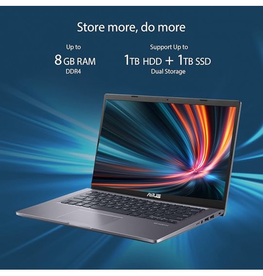 (Refurbished) ASUS Vivobook 14 | 14.0-inch (35.56 cms) FHD Screen | Intel Core i5-1035G1 10th Gen Processor | Thin and Light (8gb RAM | 512 gb SSD)