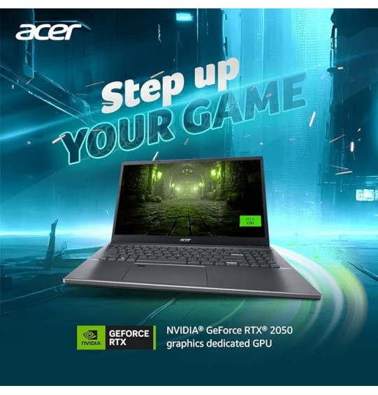 Acer Aspire 5 Gaming Laptop Intel Core i5 13th Gen Processor (8 GB RAM | 512 GB SSD | Windows 11 Home | 4 GB Graphics | NVIDIA GeForce RTX 2050) A514-56GM,14"Screen WUXGA Display, 1.56 KG