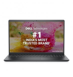 Dell 15 Laptop (Intel 12th Gen Core i3-1215U Processor | 8GB RAM | 512GB SSD Card | Intel UHD Graphic | 15.6"Screen  (38cm) FHD Display | Spill-Resistant Keyboard | Windows11+MSO'21 | 15 Month McAfee | Black | Thin & Light 1.69kg