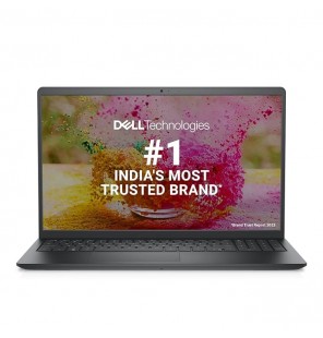 Dell 15 Laptop (Intel 12th Gen Core i3-1215U Processor | 8GB RAM | 512GB SSD Card | Intel UHD Graphic | 15.6"Screen  (38cm) FHD Display | Spill-Resistant Keyboard | Windows11+MSO'21 | 15 Month McAfee | Black | Thin & Light 1.69kg