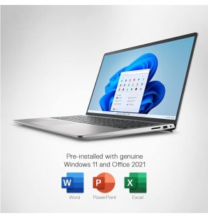 Dell Inspiron 15 3520 (Intel Core i5 12th Gen Processor | 8 GB RAM | 512 GB SSD | 15.6" FHD Display | HDD Slot | 1 Year Warranty | Windows 11 Pro |Platinum Silver | MS Office Home & Student 2021 | Without Bag)