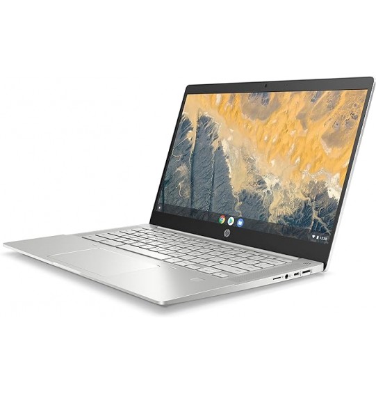 (Renewed) HP Chromebook C640 Thin & Light FHD Laptop (intel core i5 10th Gen Processor | 8 GB DDR4 RAM | 64 GB eMMC SSD | Chrome OS | WiFi | Bluetooth | Webcam | Intel Graphics | Silver) 14" (35.6 cm) FHD Display