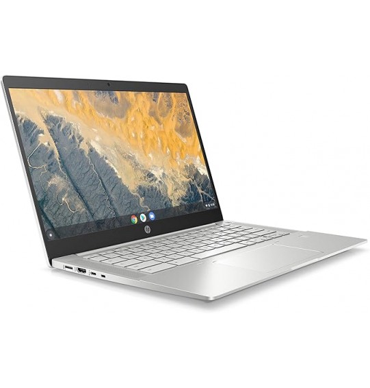 (Renewed) HP Chromebook C640 Thin & Light FHD Laptop (intel core i5 10th Gen Processor | 8 GB DDR4 RAM | 64 GB eMMC SSD | Chrome OS | WiFi | Bluetooth | Webcam | Intel Graphics | Silver) 14" (35.6 cm) FHD Display