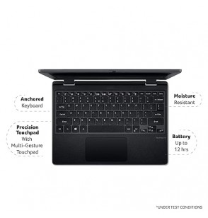 Acer Travelmate Business Laptop Intel Celeron N4020 Dual-core Gen Processor (4GB RAM DDR4 | 128GB SSD | Windows 10 Home | Spill Resistant Keyboard) TMB311-31 with 29.4 cm Screen (11.6 Inches) HD Display, Black