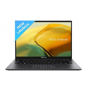 (Refurbished) ASUS Zenbook 14 , AMD Ryzen 7 7730U Gen Processor, 14" (35.56 cm) Screen 2.5K, Thin & Light Laptop (16GB RAM | 512GB SSD | Windows 11 | Office 2021 | Alexa Built-in | Backlit KB | FP Sensor | Jade Black | 1.35 kg), UM3402YA-KP741WS