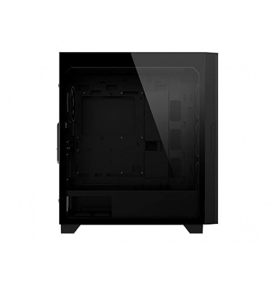 GIGABYTE AORUS C500 Glass - Black Mid Tower PC Gaming Case, Tempered Glass, USB Type-C, 4X ARBG Fans Included (GB-AC500G ST)