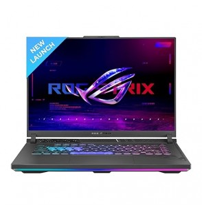 ASUS ROG Strix G16 (2023) 90WHr Battery, Intel Core i9-13980HX 13th Gen Processor, 16" QHD Screen+ 240Hz,3ms, 8GB RTX 4060, Gaming Laptop (16GB RAM | 1TB SSD | Windows 11 | Office 2021 | 4-Zone RGB | Gray | 2.50 Kg), G614JV-N4141WS