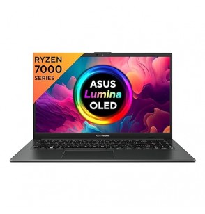 ASUS Vivobook Pro 15 OLED, AMD Ryzen 5 5600H Gen Processor, 15.6" (39.62 cm) FHD OLED Screen, Thin & Light Laptop (16GB RAM | 512GB SSD | 4GB RTX 3050 | Windows 11 | Office 2021 | Backlit KB | FP Sensor | Silver | 1.65 kg), M3500QC-L1502WS