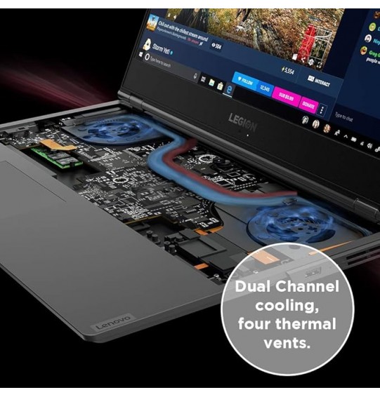 Lenovo Legion Y540 9th Gen Processsor Intel Core i5 15.6 inch FHD Gaming Laptop (8GB RAM | 512GB SSD | NVIDIA GTX 1650 4GB Graphics | Windows 10 | Black | 2.3Kg),81SY00CKIN