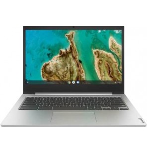 (Refurbished) Lenovo IdeaPad 3 Chromebook Intel Celeron N4020 Gen Processor 14''Screen  FHD Laptop (4GB RAM/64GB SSD eMMC/Chrome OS/Upto 10hr Battery/2W HD Speaker/Platinum Grey/1.4Kg), 82C1002EHA