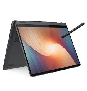 Lenovo IdeaPad Flex 5 Intel Core i3 12th Gen Processor 14" Screen (35.56cm) WUXGA IPS 2-in-1 Convertible Touchscreen Laptop (8GB RAM | 512GB SDD | Windows11 | Office 2021 | Backlit | FPR | 3months Game Pass | Storm Grey | 1.5Kg), 82R700ASIN