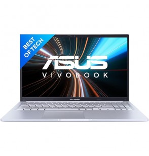 ASUS VivoBook 15 (2022), Intel®Core™ i3-1215U 12th Gen Processor, 15.6" (39.62 cm) FHD Screen, Thin and Light Laptop (8GB RAM | 512 SSD | Windows 11 | Office 2021 | Backlit KB | Icelight Silver | 1.7 kg), X1502ZA-EJ322WS