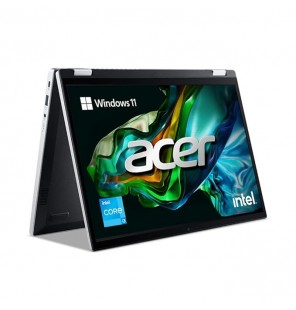 Acer Aspire 3 Spin 14 2-in-1 Convertible Laptop with Intel Core i3-N305 Processor (Windows 11 Home | 8 GB RAM | 512 GB SSD | AES Pen Solution | MSO) A3SP14-31PT | Multi-Touch WUXGA Display | 1.54 KG | Pure Silver 