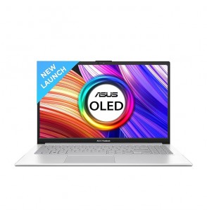 ASUS Vivobook Go 15 (OLED) 2023, AMD Ryzen 5 7520U Gen Processor, 15.6" (39.62 cm) FHD Screen OLED, Thin & Light Laptop (8GB RAM | 512GB SSD | Windows 11 | Office 2021 | Alexa Built-in | Backlit KB | Cool Silver | 1.63 kg), E1504FA-LK521WS