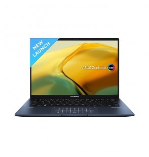 ASUS Zenbook 14 OLED (2023), Intel Core i5-1340P 13th Gen Processor, 14" (35.56 cm) 2.8K 90Hz OLED Screen, Thin & Light Laptop (16GB RAM | 512GB SSD | Iris Xe | Windows 11 | Office 2021 | 75W Battery | Blue | 1.39 kg), UX3402VA-KN541WS