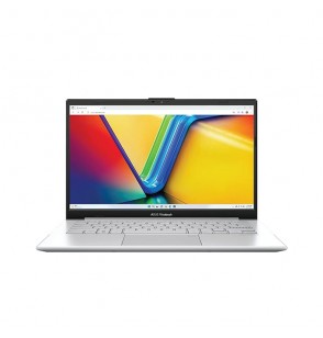 ASUS Vivobook Go 14 , AMD Ryzen 3 7320U Gen Processor, 14-inch (35.56 cm) FHD Screen, Thin & Light Laptop (8GB RAM | 512GB SSD | Windows 11 | Office 2021 | Alexa Built-in | Cool Silver | 1.38 kg), E1404FA-NK321WS