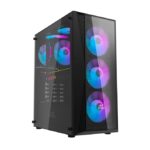 Gandiva Gaming Desktop computer (AMD Ryzen 5 5600X Processor | 32GB DDR4 RAM Crucial | 512GB NVME SSD | 306WF2OC - 4 GB Graphics card)